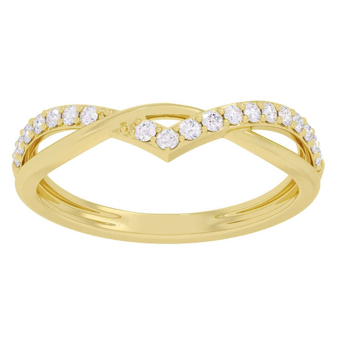 Diamond Wedding Bands  -  Women'