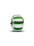 Pandora Moments Platinum-Plated Green Peppermint Murano Glass Charm