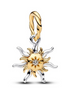 Pandora X Disney Rapunzel Two-Tone Sun Drop Flower Lab-Grown Diamond Charm