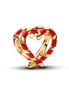 Pandora Moments 14K Gold-Plated Candy Cane Openwork Heart Charm