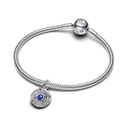 Pandora Moments Spinning Armillary Sphere Dangle Charm
