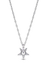 Pandora Moments Sparkling Stella Openwork Star Pendant Necklace 45cm