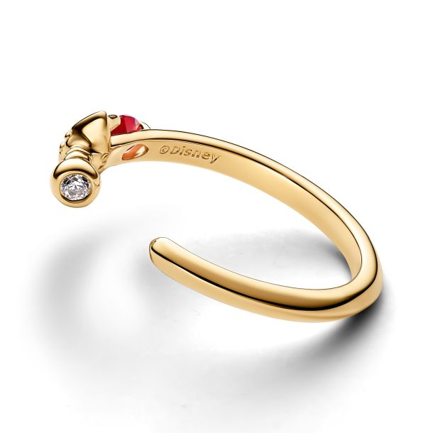 Pandora X Disney 14K Gold-Plated Mulan Sword Open Ring Size 7
