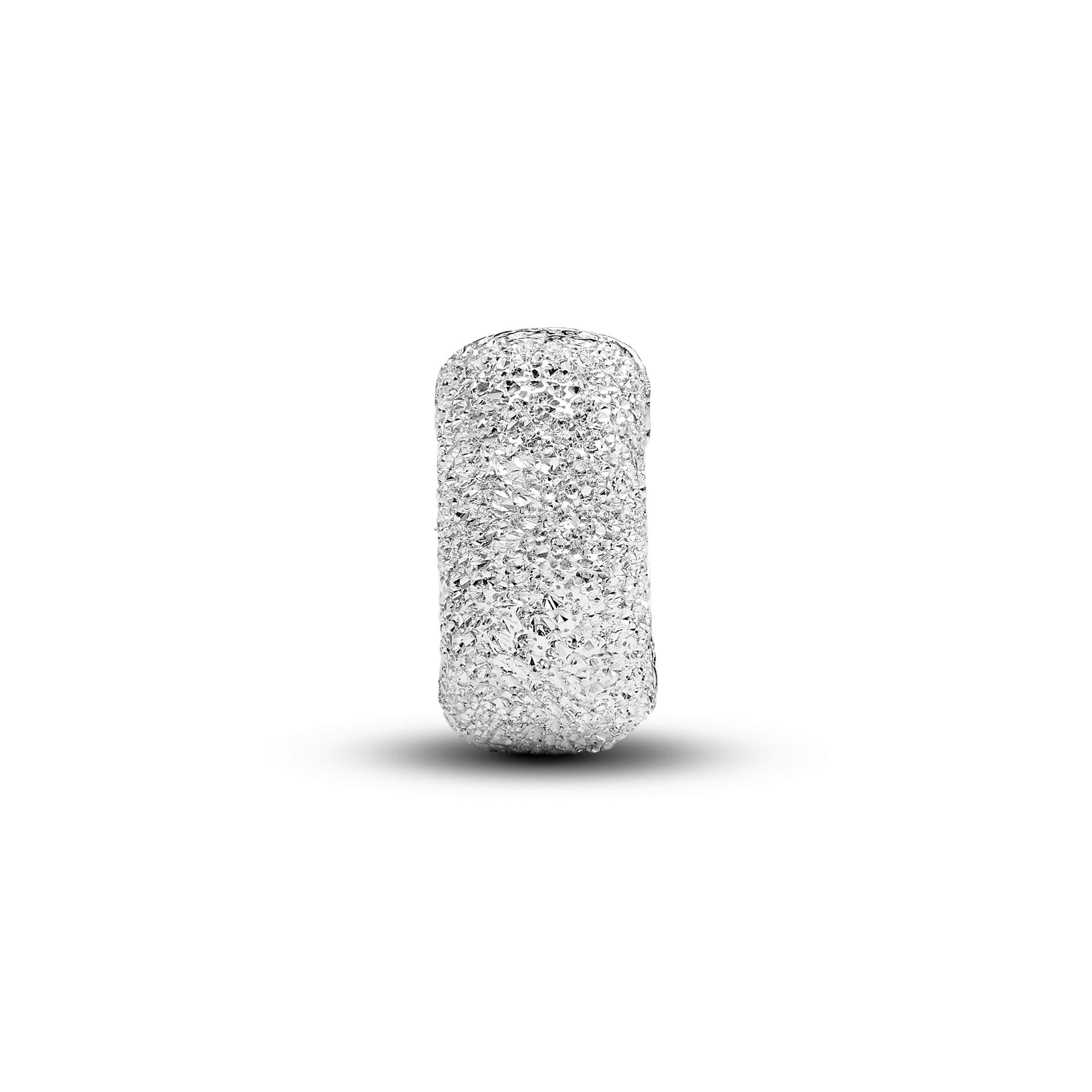 Pandora Me/Moments Silver Textured Mini Clip Charm