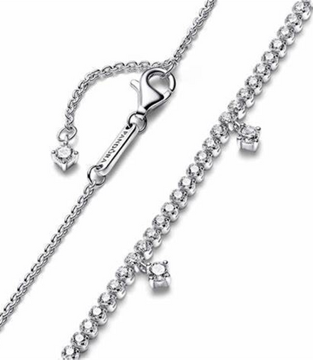 Pandora Timeless Sparkling Drop Collier Necklace