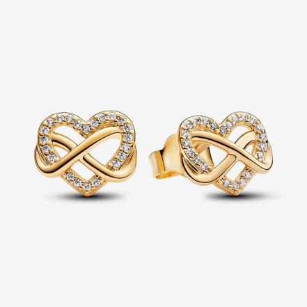 Pandora Timeless Sparkling Infinity Heart Jewelry Gift Set