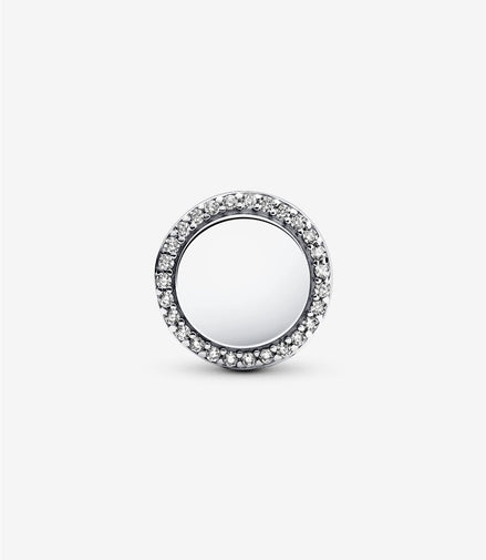 Pandora Moments Silver Engravable Musical Note Charm
