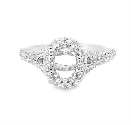Diamond Semi-mount Ring