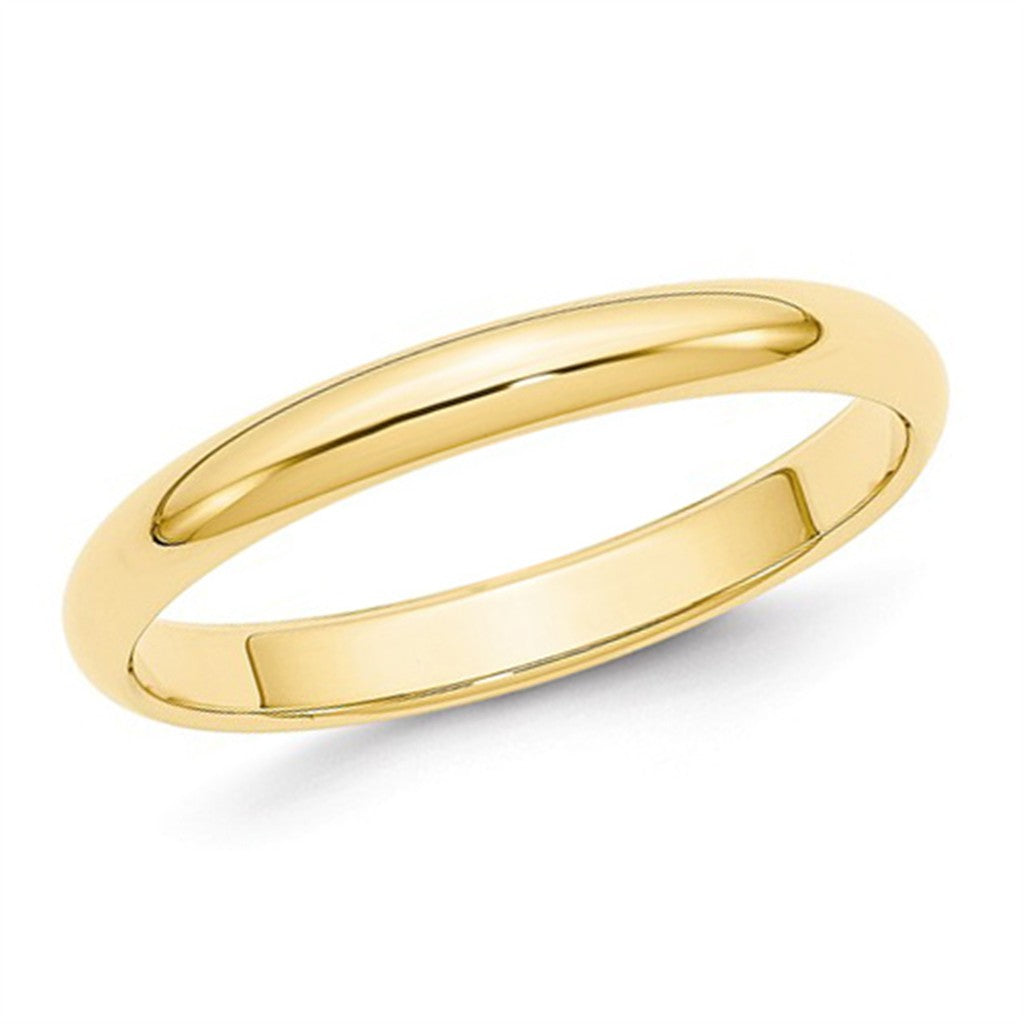 Frederick Goldman 14K Yellow Gold 3MM Comfort Fit Wedding Band