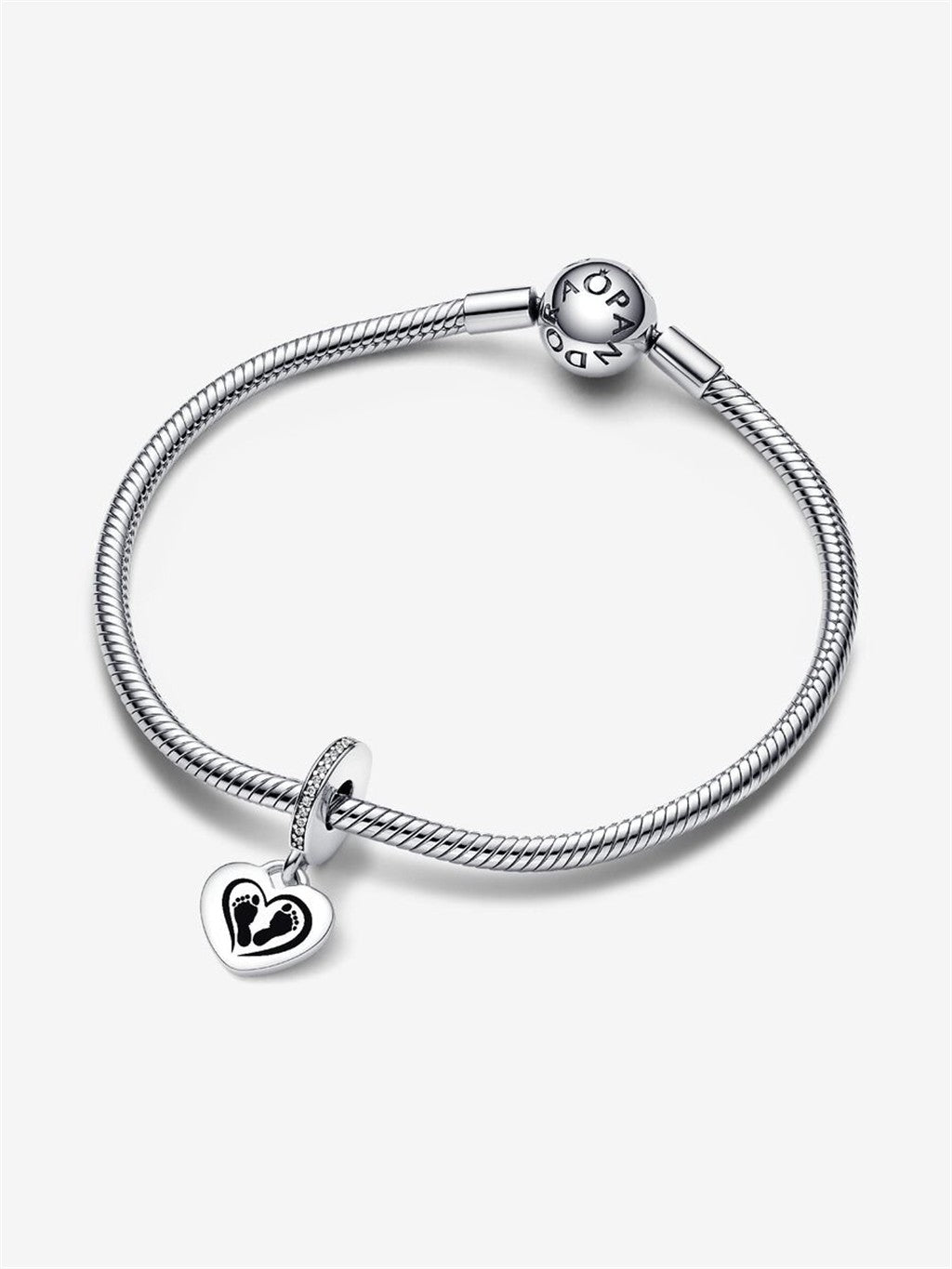 Baby Feet Engravable Dangle Charm