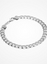 Desmos Men's Sterling Silver Grumetta Flat Bracelet 8'