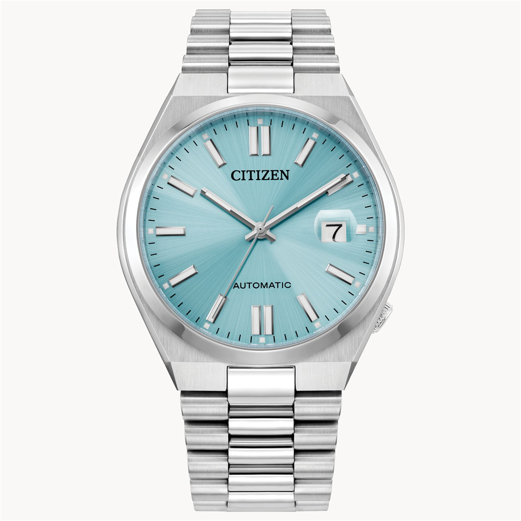 Citizen Tsuyosa Automatic Sky-Blue Dial and Stainless Steel Bracelet Watch