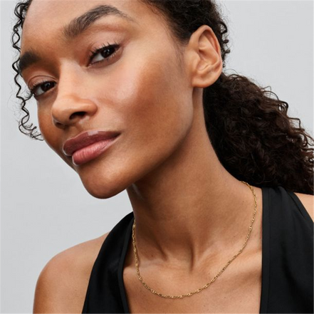 Pandora Anchor Gold-Plated Chain Necklace Size 55