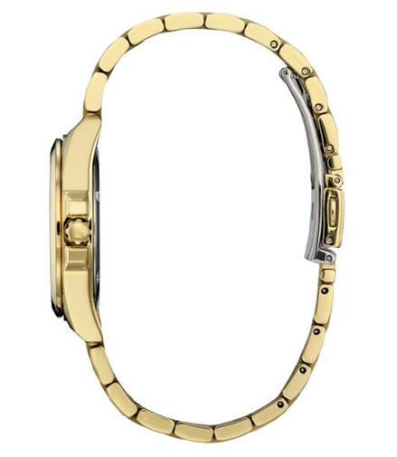 Citizen Ladies Eco-Drive Classic Peyten Champagne Dial Gold-Tone Watch
