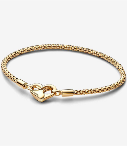 Pandora Moments Iconic Studded Chain Bracelet Size 20