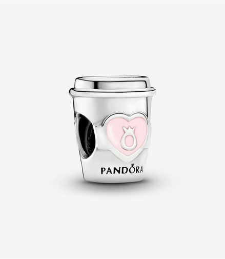 Pandora Moments Take A Break Coffee Cup Charm
