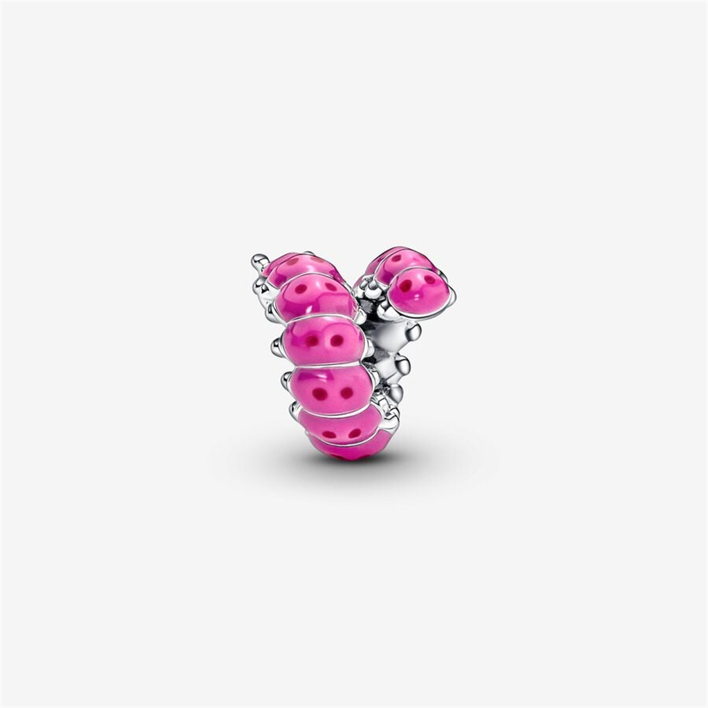 Pandora Moments Cute Curled Caterpillar Charm