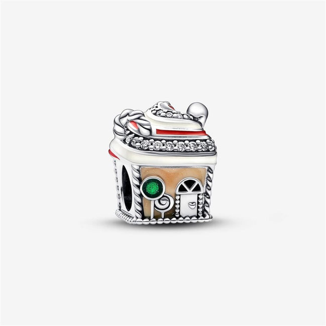 Pandora Moments Festive Gingerbread House Charm