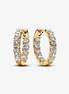 Pandora Timeless Sparkling Row Eternity Hoop Earrings