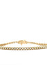 14K Yellow Gold Diamond Tennis Bracelet