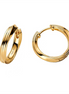Pandora 14K Gold Twisted Hoop Earrings