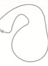 20" Popcorn Chain Sterling Silver Oxidized Pop Corn Chain