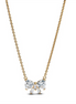 Pandora Timeless Sparkling Bow Gold-Plated Necklace
