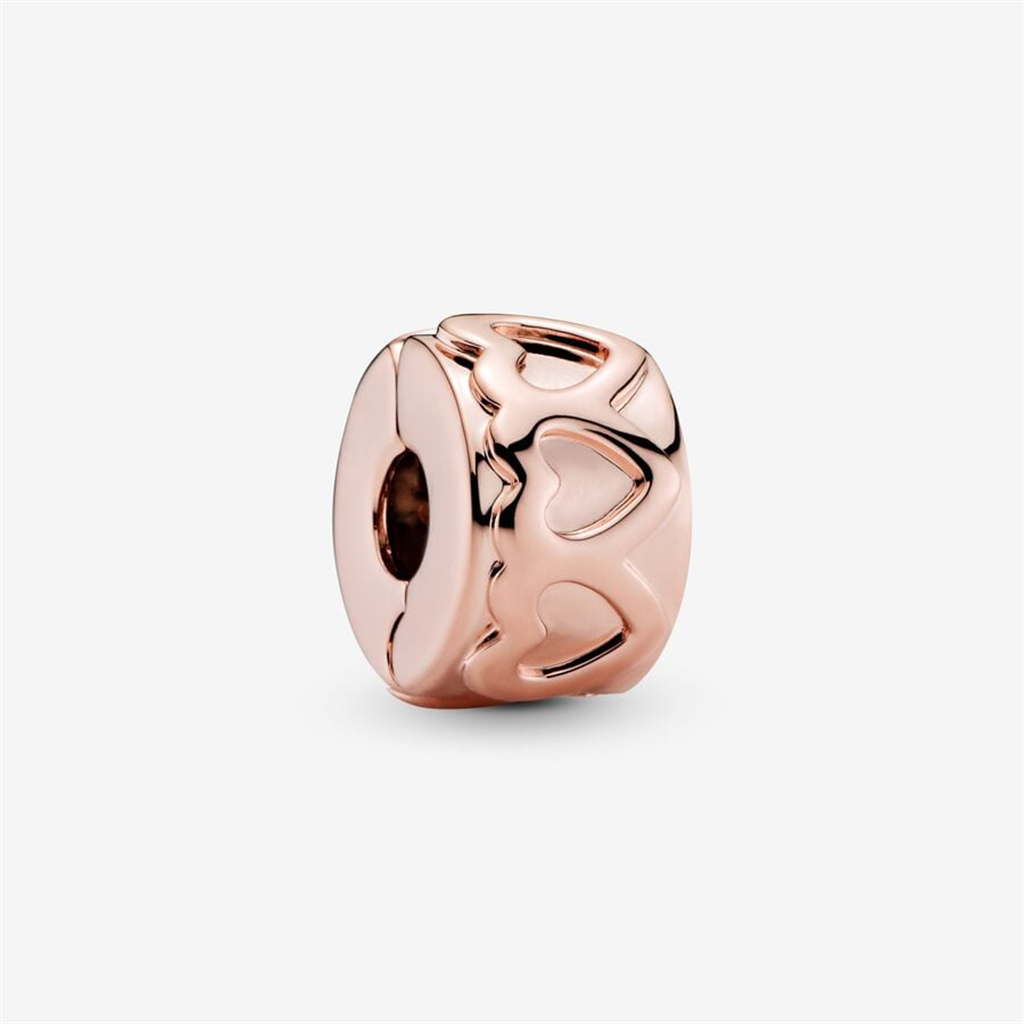 Pandora Moments Band Of Hearts Clip Charm