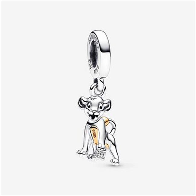 Disney X Pandora100th Anniversary Simba Lab-grown Diamond Dangle Charm