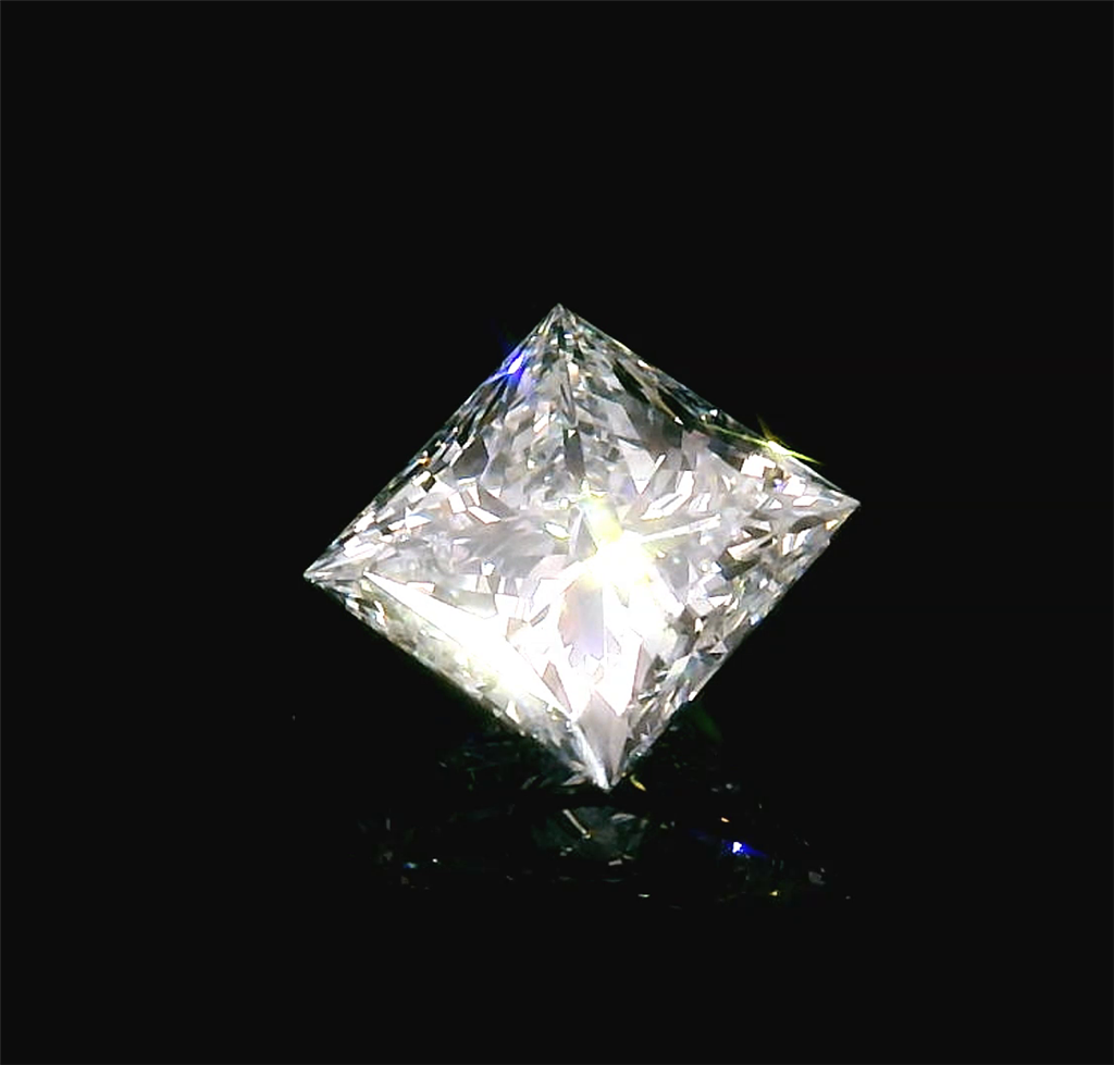 2.06 ctw Princess Lab Grown Diamond