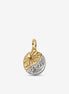 Pandora Moments Two-Tone Sun And Moon Coin Medallion Charm