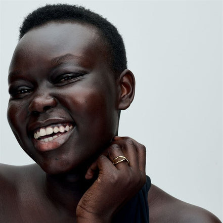 Pandora Essence Organically Shaped Infinity Ring Size 7.5