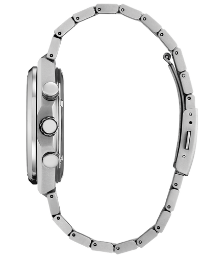 Men's Super Titanium Eco-Drive Zenshin Chrono Bracelet Watch