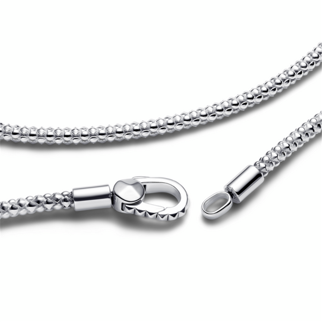 Pandora Moments Studded Clasp And Chain Necklace 45 cm