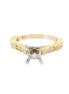 Diamond Semi-Mount Ring