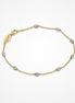 Desmos Two Tone Station Moon Bracelet 7.25"