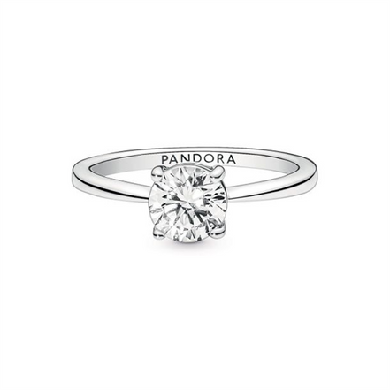 Pandora Timeless Sparkling Solitaire Ring Size 7