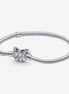 Pandora Moments Butterfly Clasp Snake Chain Bracelet Size 18