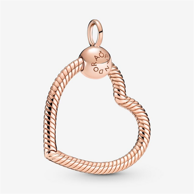 Pandora Moments Rose Heart Charm Pendant