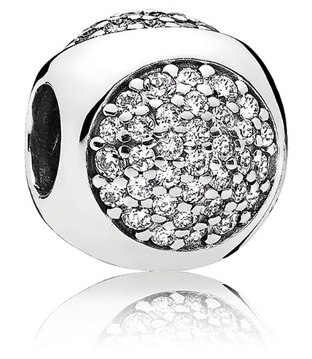 Sterling Silver Dazzling Droplet Charm