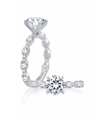 A.Jaffe Diamond Engagement Ring