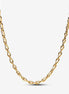 Pandora Moments 14K Gold-Plated Infinity Chain Necklace 50cm