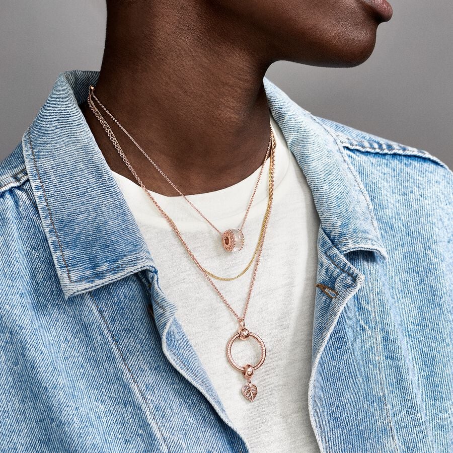 Pandora Moments Adjustable Curb Chain Necklace 60cm