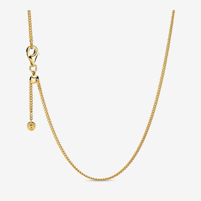 Pandora Moments Adjustable Curb Chain Necklace 60cm