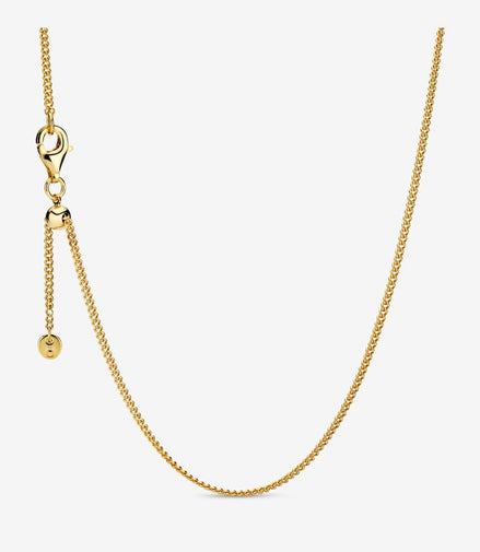 Pandora Moments Adjustable Curb Chain Necklace 60cm