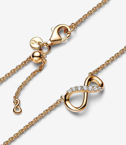 Pandora Moments Sparkling Infinity Collier Necklace