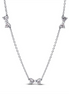 Pandora Bow Station Chain Necklace