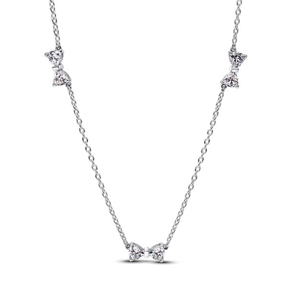 Pandora Bow Station Chain Necklace
