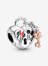 Pandora Disney Mickey Mouse & Minnie Mouse Padlock Charm