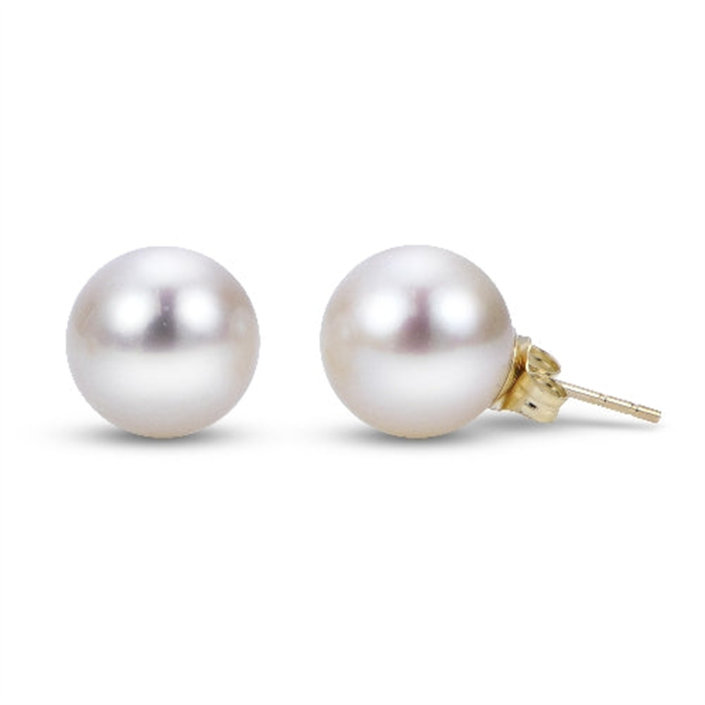 Imperial Pearl 14K Yellow Gold 4mm Freshwater Pearl Stud Earrings